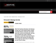 Tablet Screenshot of cahuenga.lanightlife.com
